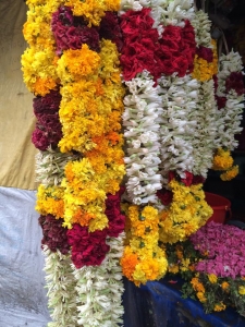 Flower market in Madurai